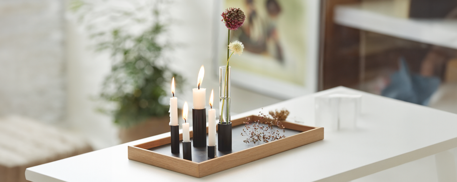 Candle Tray von the_oak_men. Kerzentablett aus Holz. Kerzenhalter. Pump Kit. Interior Design. Skandinavisches Design. 